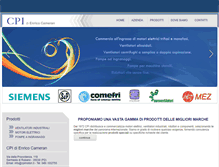 Tablet Screenshot of cpimotori.it